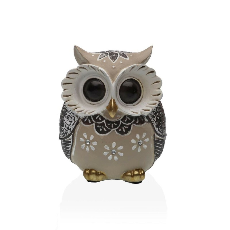 Figurine Décorative Versa Hibou 7 x 11 x 8