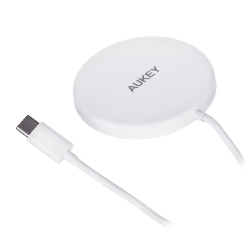 Chargeur sans fil Aukey Aircore Blanc