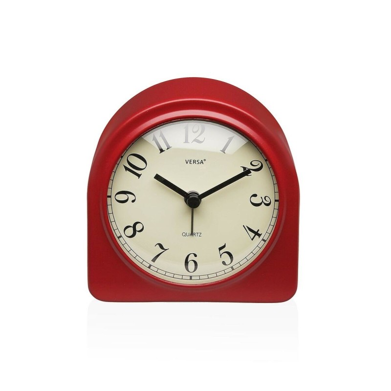 Horloge de table Versa Luxa Rouge Plastique 5