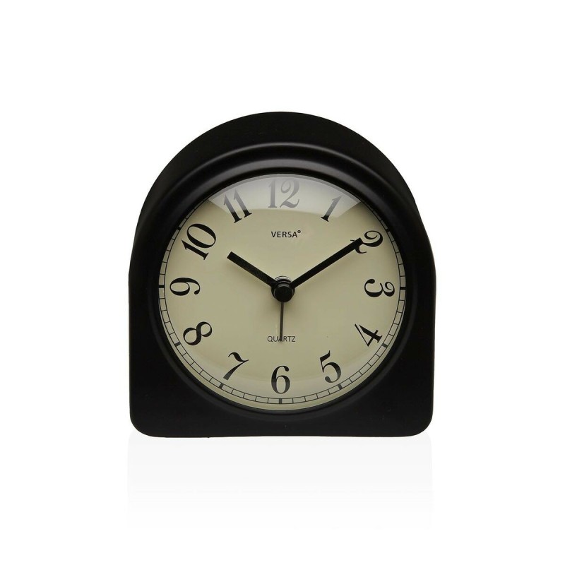 Horloge de table Versa Luxa Noir Plastique 5