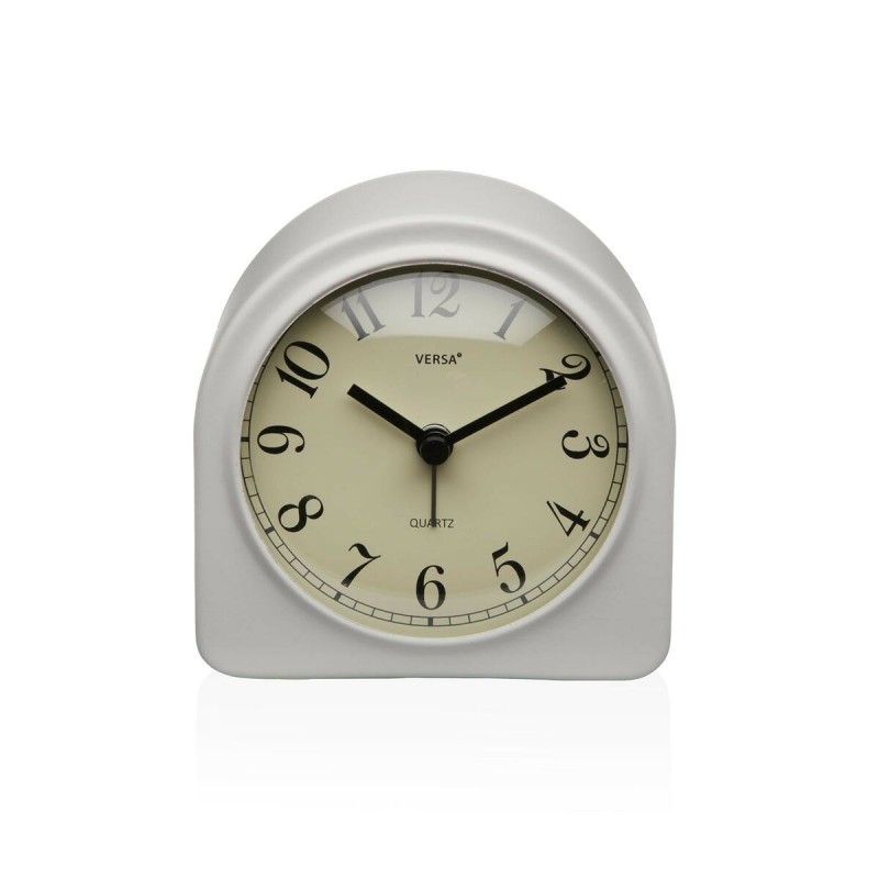 Horloge de table Versa Luxa Blanc Plastique 5