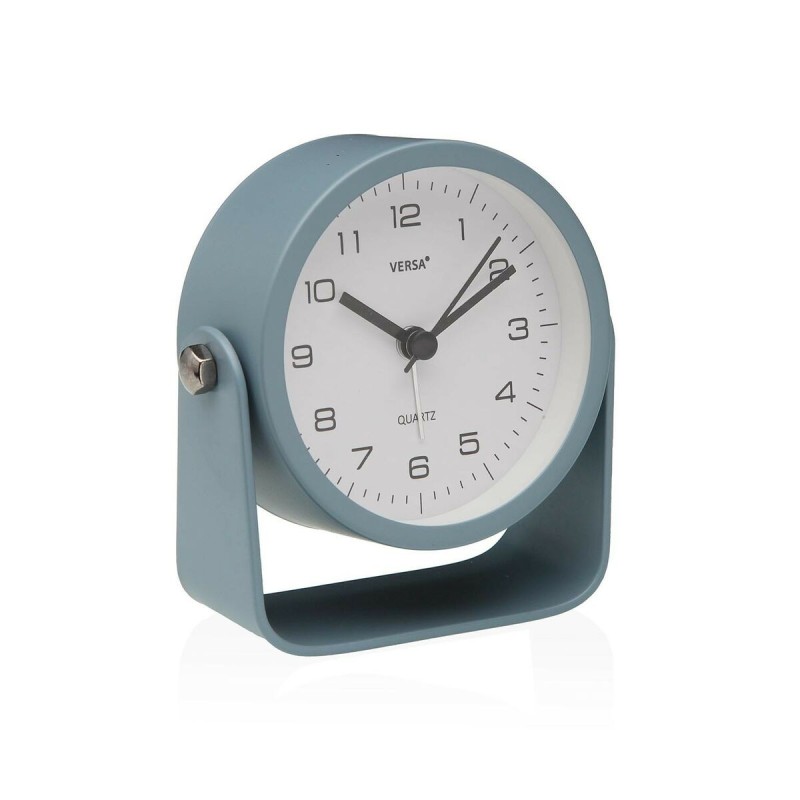 Horloge de table Versa Alura Bleu Plastique 4