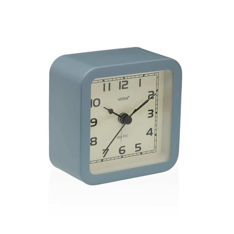 Horloge de table Versa Alvo Bleu Plastique 4