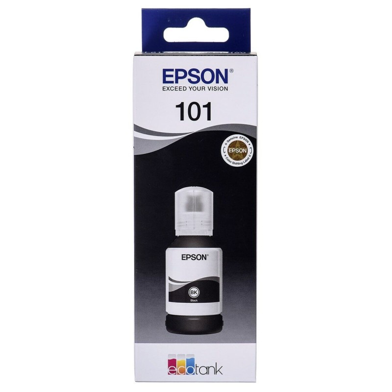 Cartouche d'encre originale Epson 101 EcoTank Black Noir