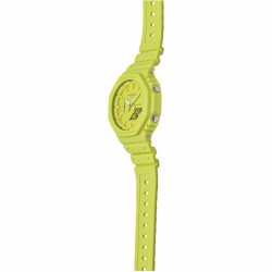 Montre Unisexe Casio G-Shock GA-2100-9A9ER Jaune (Ø 44,5 mm)