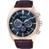 Montre Homme Citizen METROPOLITAN CRONO - ECO DRIVE Noir (Ø 43 mm)