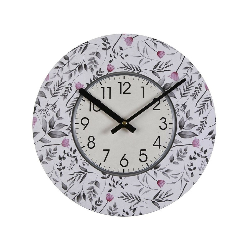 Horloge Murale Versa Caprice Bois 4 x 30 x 30 cm