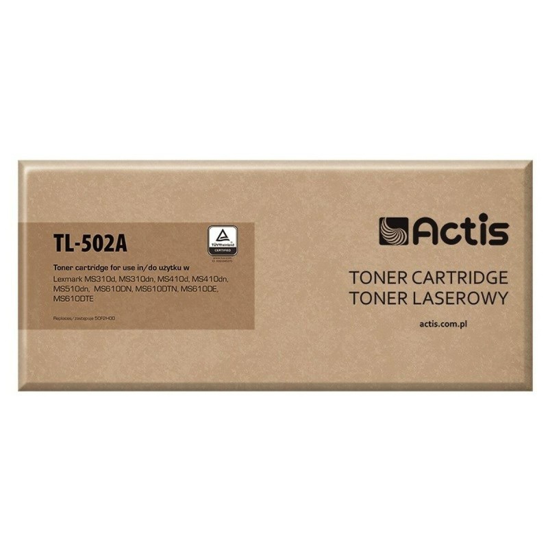 Toner Compatible Actis TL-502A Noir Multicouleur