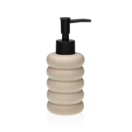 Distributeur de Savon Versa Beige Céramique Bambou