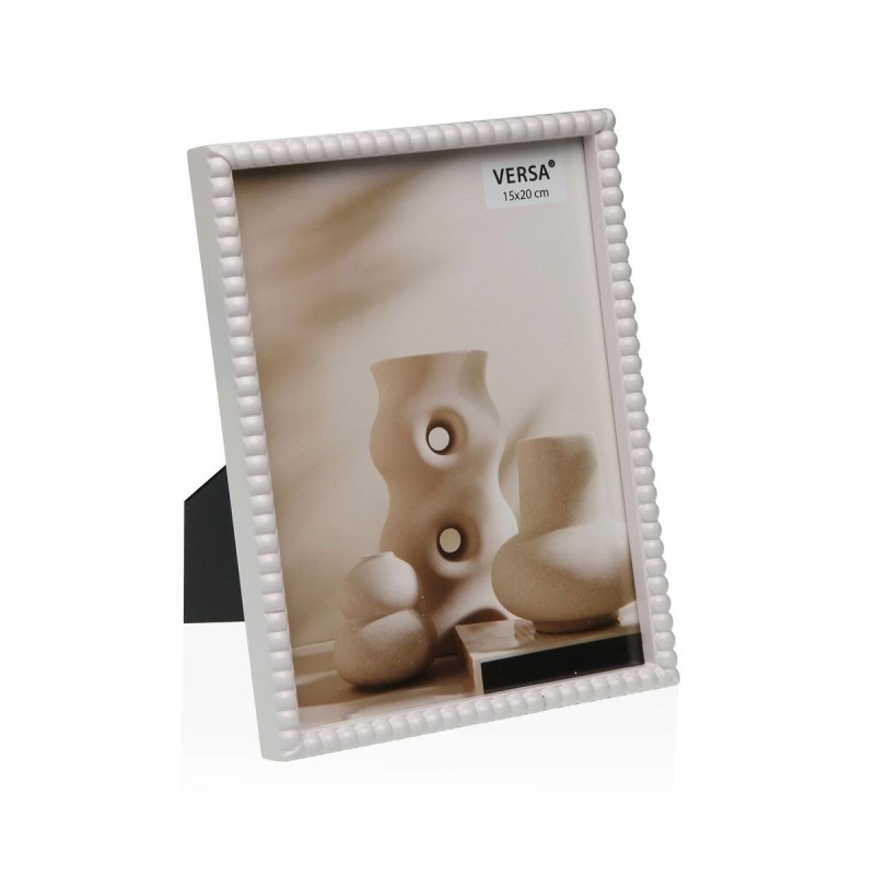 Cadre photo Versa Blanc Bois MDF 2 x 26