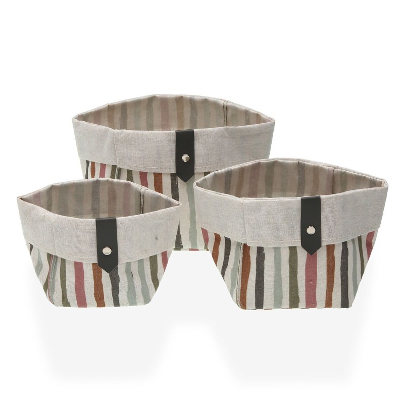 Set de basket Versa Ligne Textile 14 x 14 x 14 cm