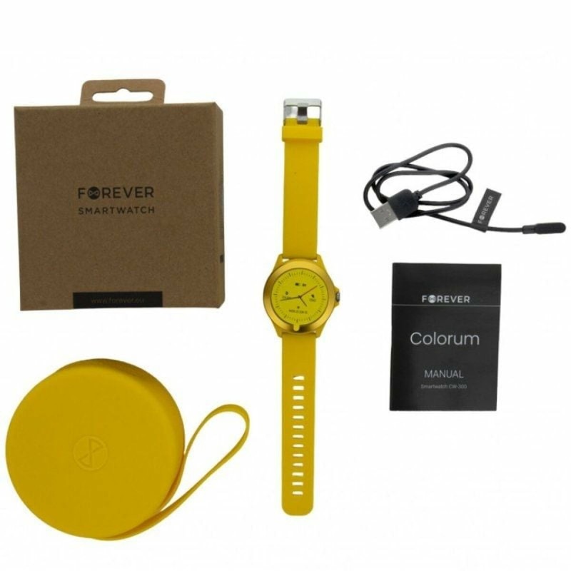 Montre intelligente Forever CW-300 Jaune