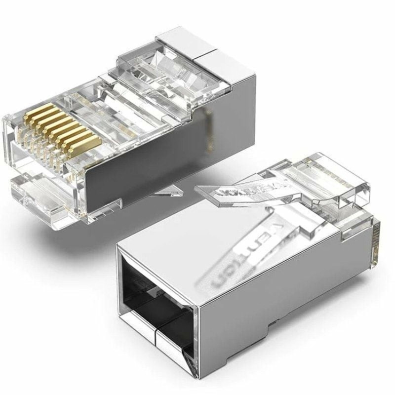 Connecteur RJ45 Vention IDCR0-100 Argenté