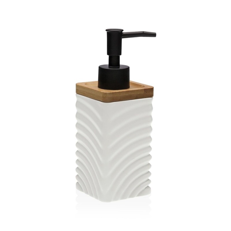 Distributeur de Savon Versa Blanc Bambou