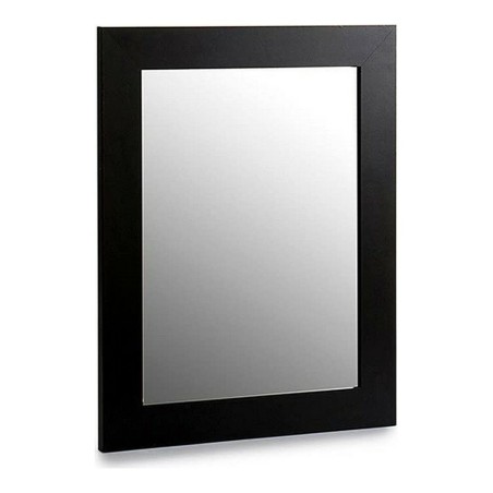 Miroir mural Noir Bois Verre (1 uds)