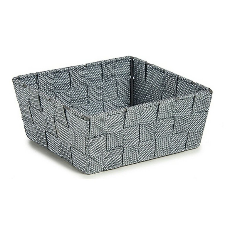 Panier Kipit A3-6929A9 Gris Tissu Tressée 18 x 8 x 21 cm