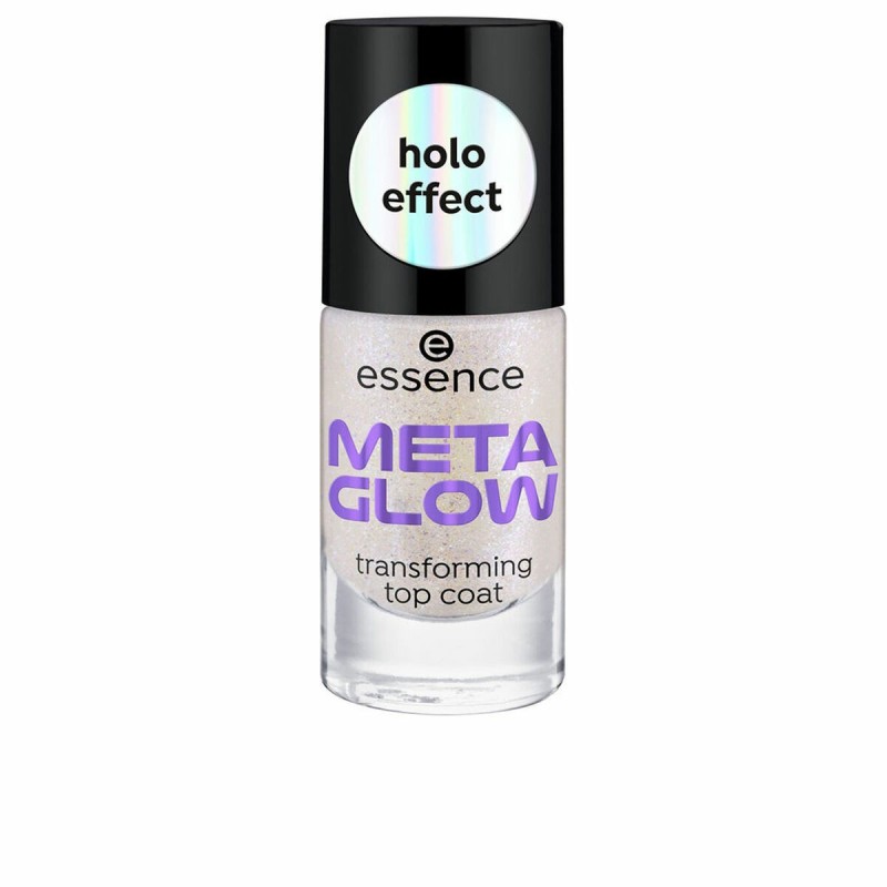 Vernis de finition pour ongles Essence META GLOW 8 ml