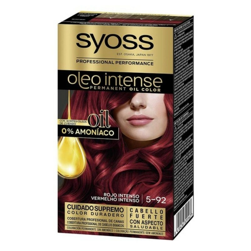 Teinture permanente   Syoss Olio Intense Sans ammoniaque Nº 5