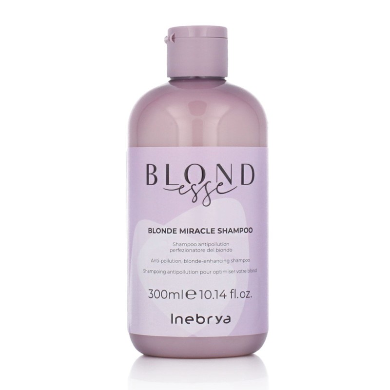 Shampooing pour Cheveux blonds ou gris Inebrya BLONDesse Antipollution (300 ml)