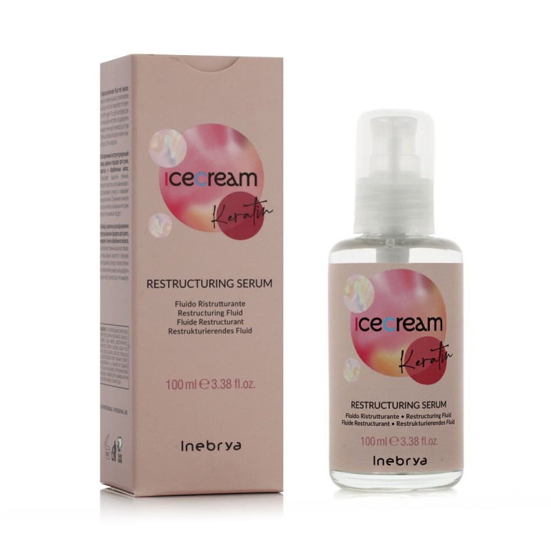 Sérum pour cheveux Inebrya Ice Cream Keratin 100 ml