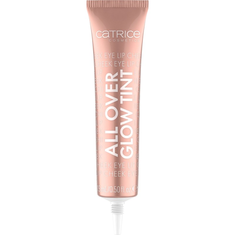 Fluide de beauté éclaircissant Catrice All Over Glow Tint Visage Yeux Lèvres Nº 020 Keep blushing 15 ml