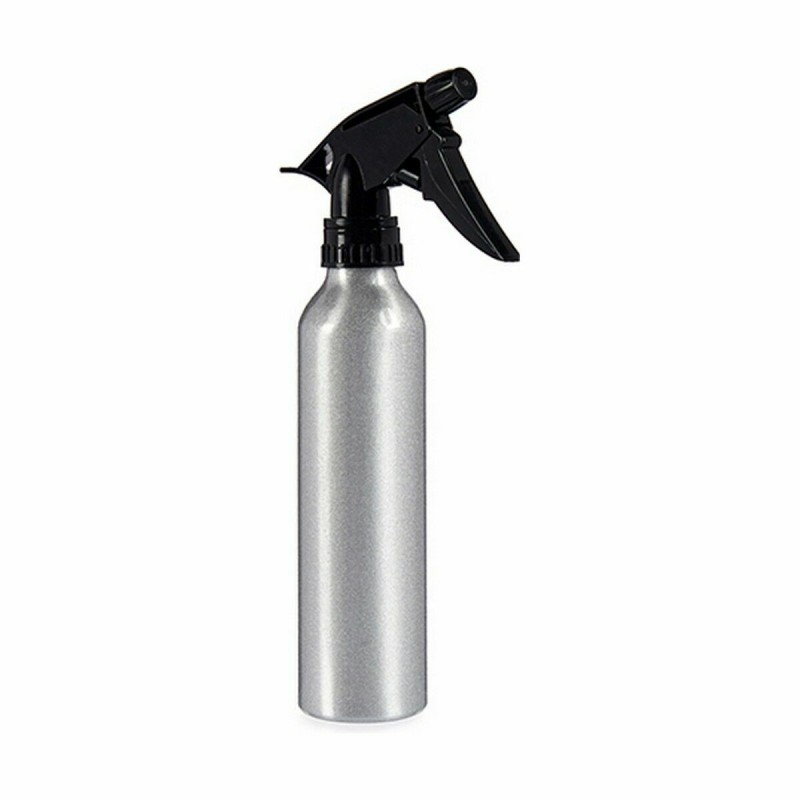 Bouteille Pulvérisatrice Berilo 37581 Noir Argenté Aluminium 300 ml (24 Unités)