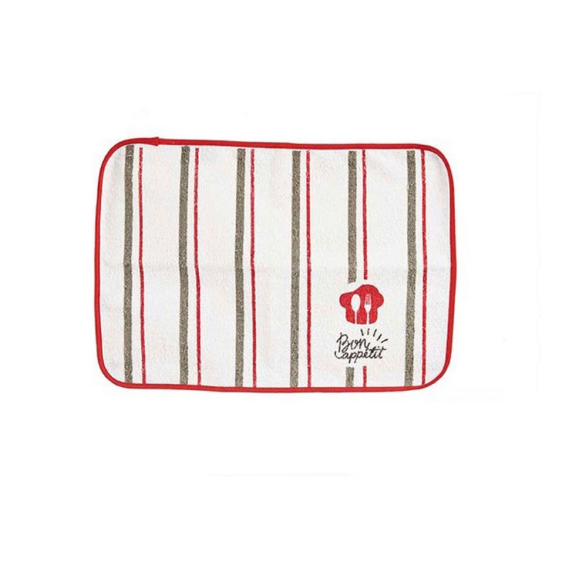 Set de table Kinvara Bon Apetit Blanc Rouge