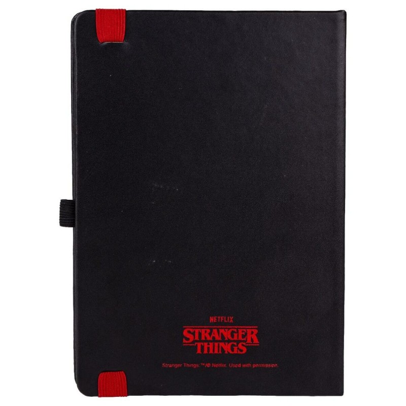 Cahier Stranger Things Noir A5