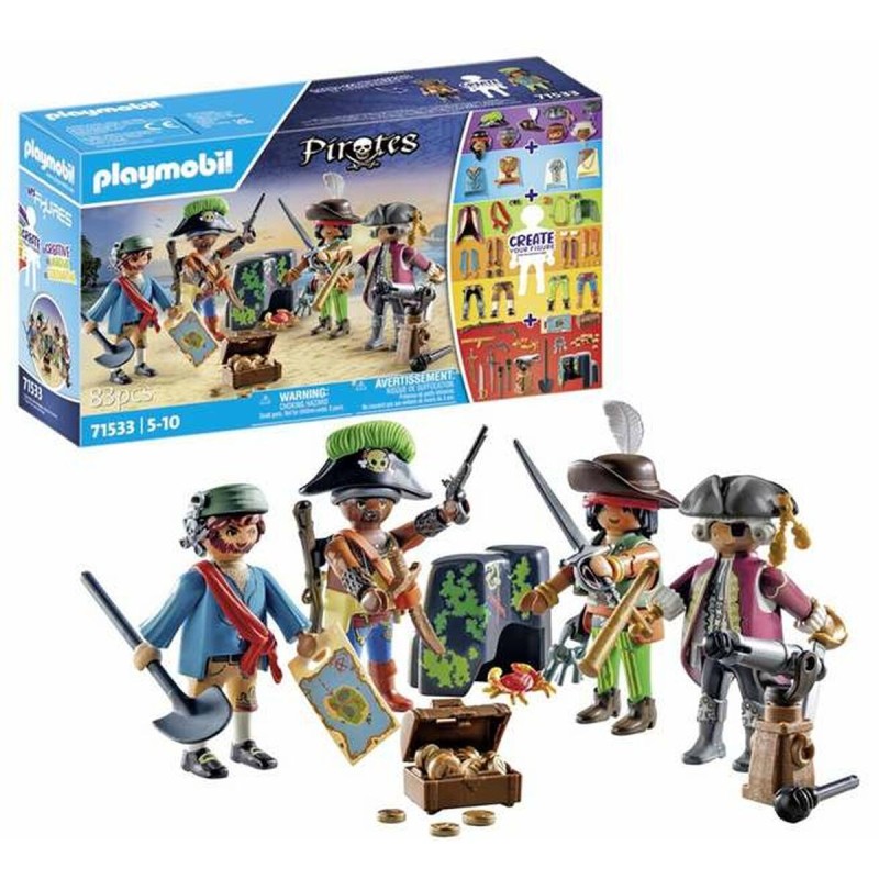 Playset Playmobil Pirates 71533 83 Pièces