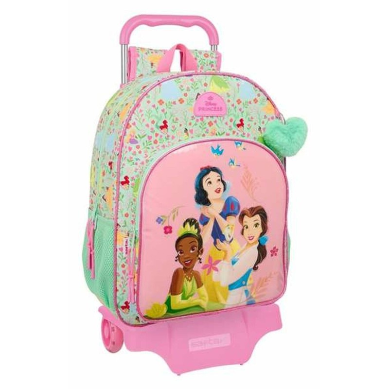 Cartable à roulettes Disney Princess Bloom 33 x 42 x 14 cm