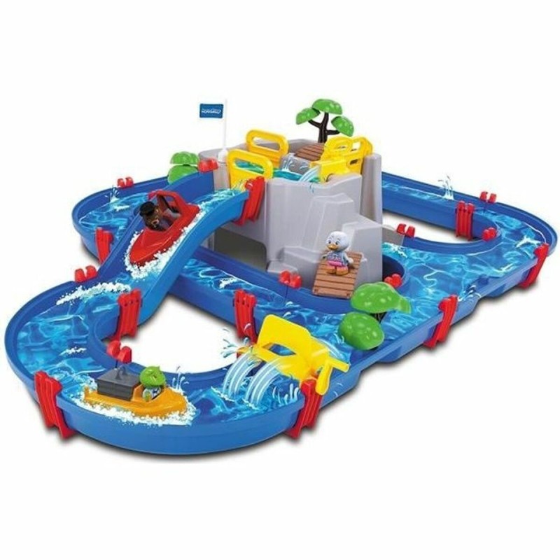 Ensemble de jouets Smoby AQUAPLAY Mountain Lake Aquatic Circuit Plastique