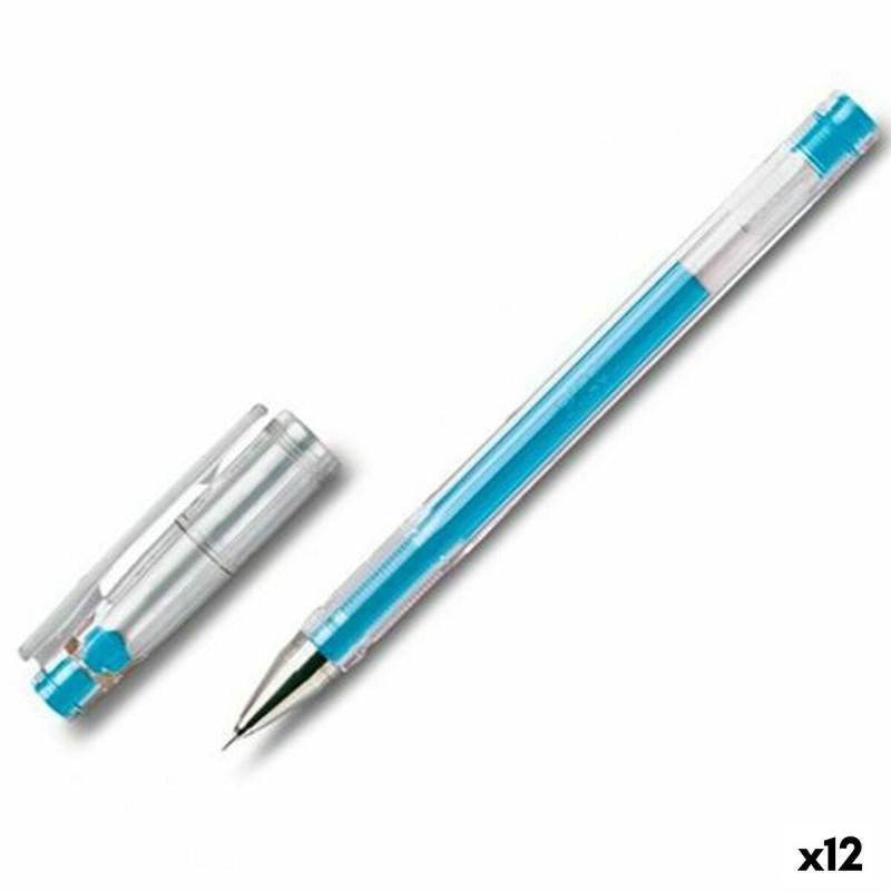 Stylo gel Pilot G-TEC C4 Bleu Bleu clair 0