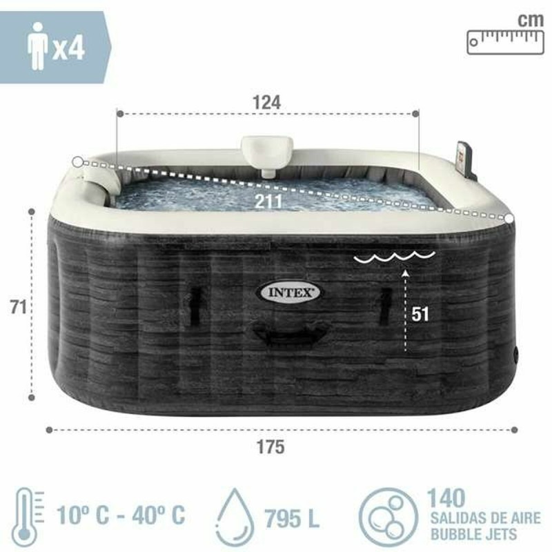 Spa gonflable Intex 795 L