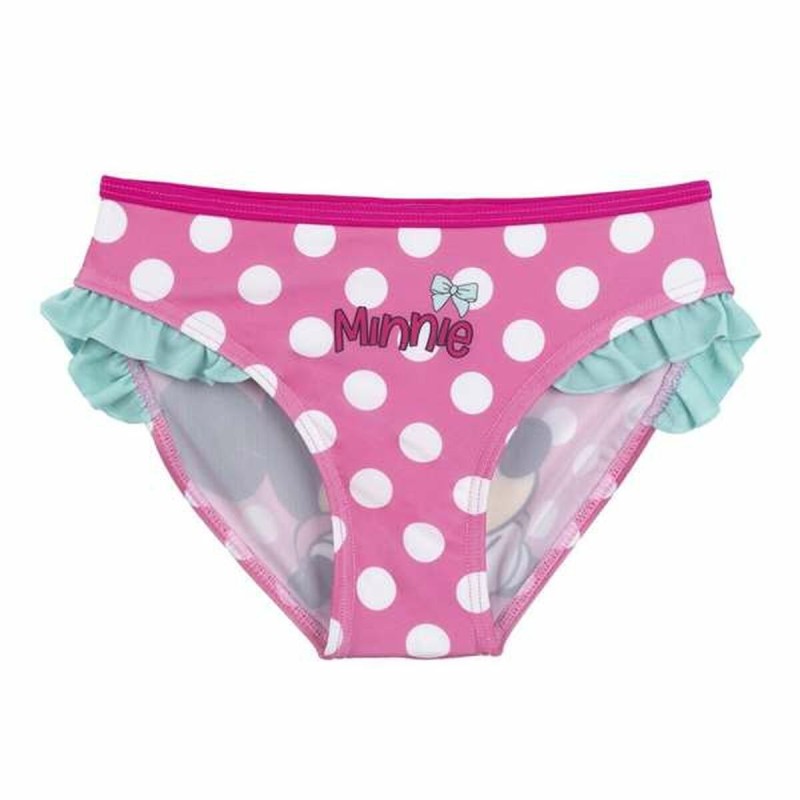 Maillot de Bain Fille Minnie Mouse Rose