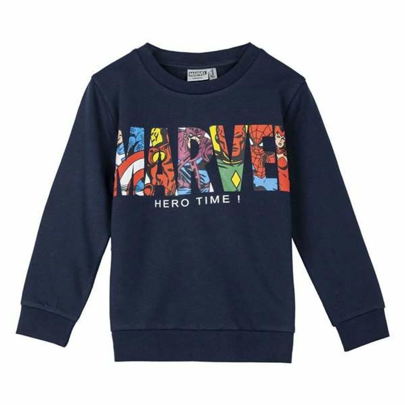 Sweat-shirt Enfant Marvel Bleu foncé