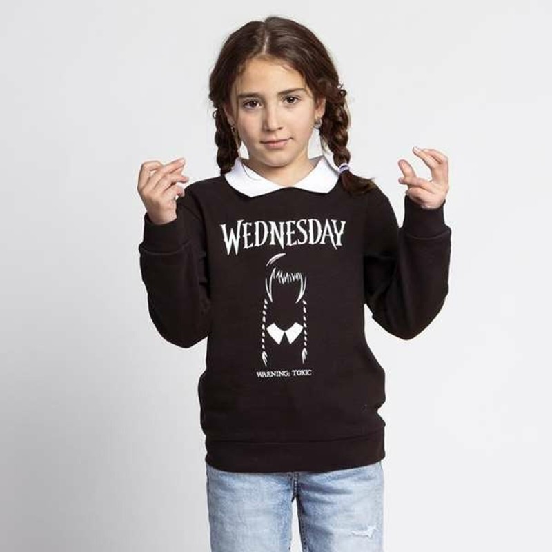 Sweat-shirt Enfant Wednesday Gris foncé