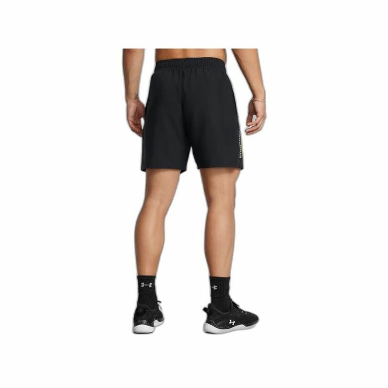 Short de Sport pour Homme Under Armour Wordmark Noir