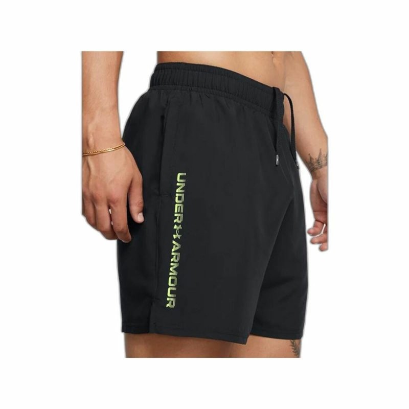 Short de Sport pour Homme Under Armour Wordmark Noir