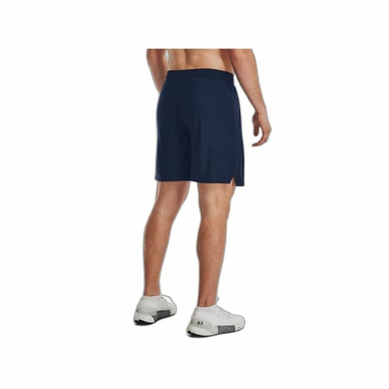 Short de Sport pour Homme Under Armour Tech Vent Bleu