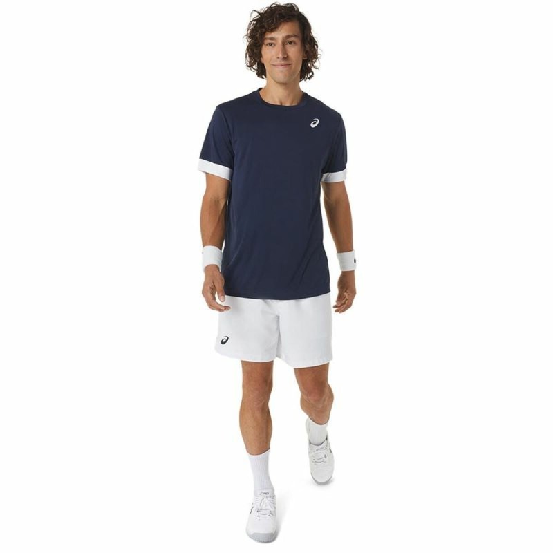 Short de Sport pour Homme Asics Blanc