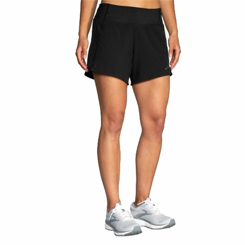 Short de Sport pour Femme Brooks Chaser 5" Noir