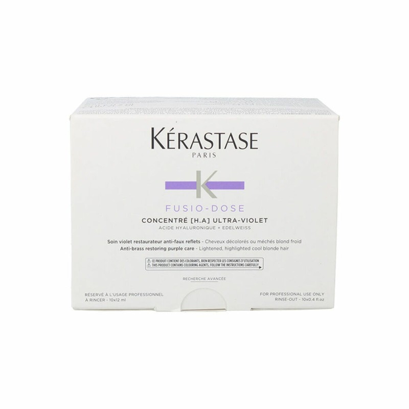 Neutralisant de couleur Kerastase E3430000 Traitement Anti-jaunes 10 Unités 12 ml