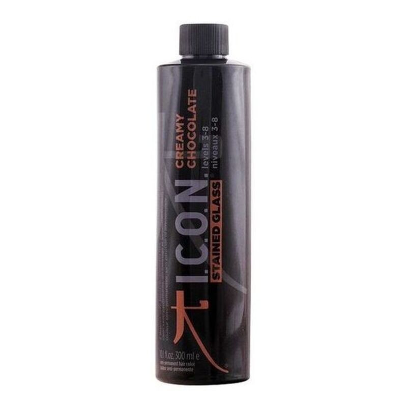 Teinture sans ammoniaque Stained Glass Creamy Chocolate I.c.o.n. Stained Glass Creamy Chocolate Nº 3-8 300 ml