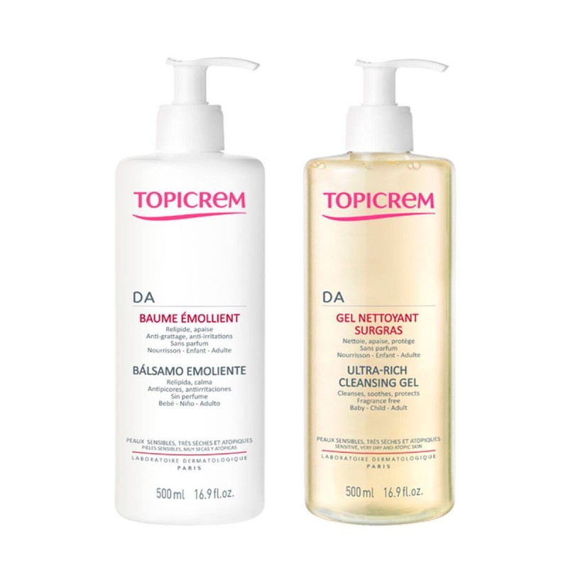 Set de cosmétique Topicrem DA TOPICREM 2 Pièces