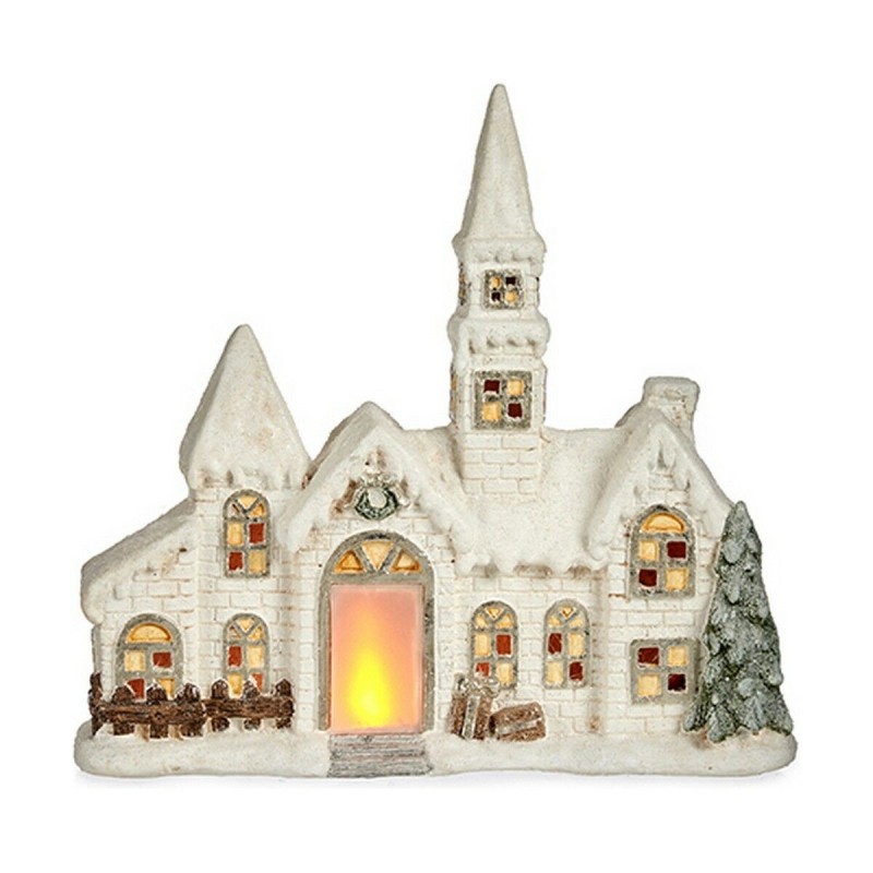 Figurine Décorative Noël Lumière LED Maison 11 x 47