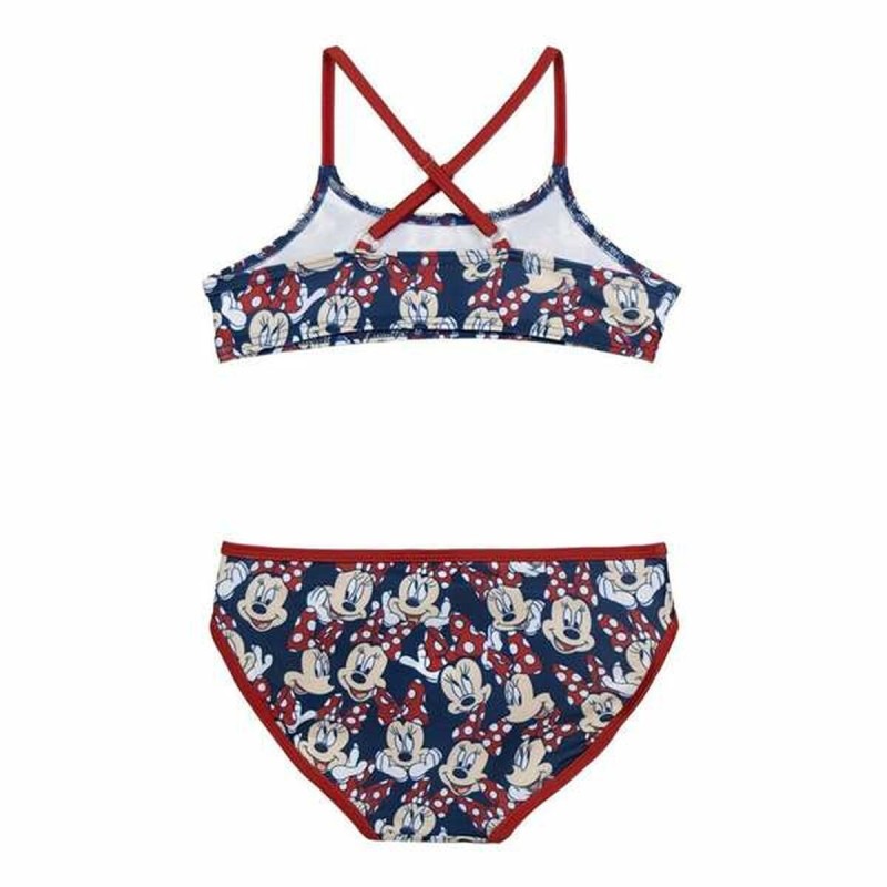 Bas de Bikini Pour Filles Minnie Mouse Rouge