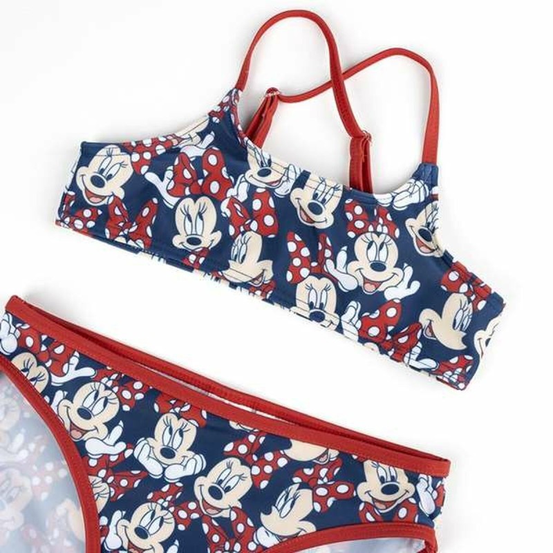 Bas de Bikini Pour Filles Minnie Mouse Rouge