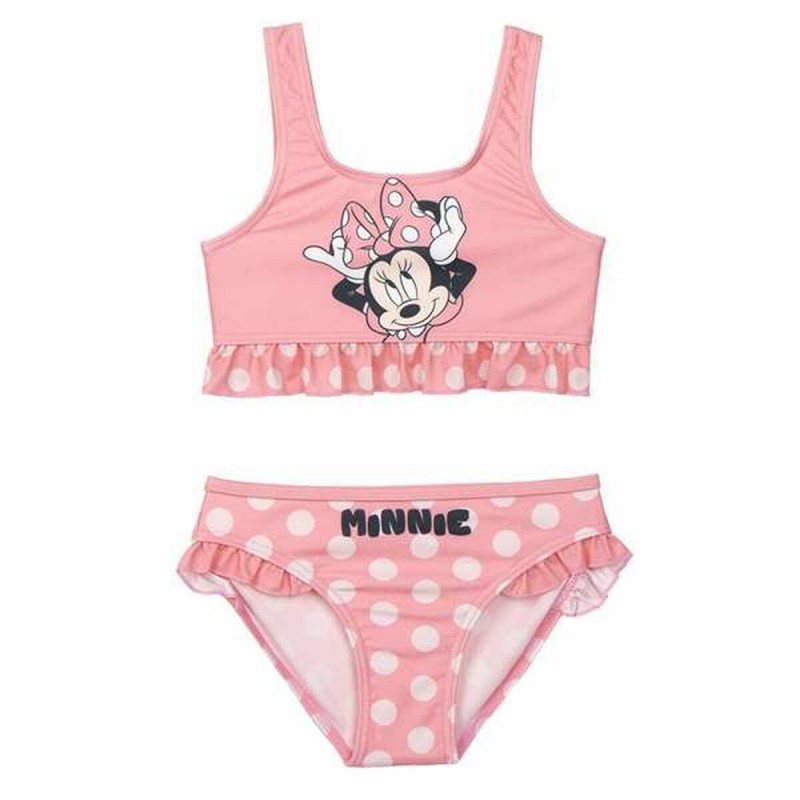 Bas de Bikini Pour Filles Minnie Mouse Rose