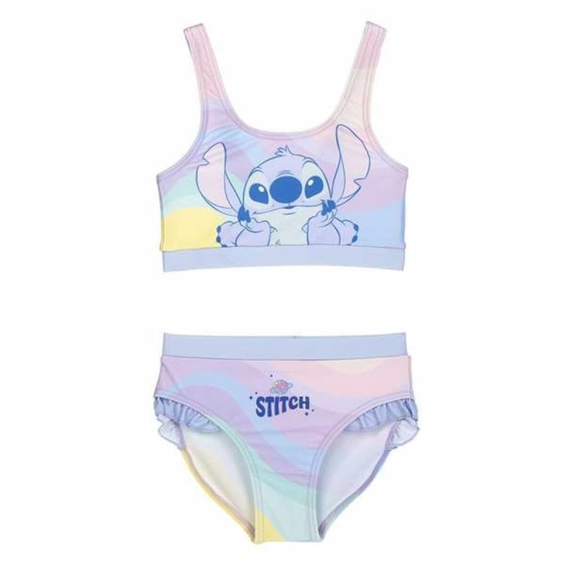 Bas de Bikini Pour Filles Stitch Multicouleur