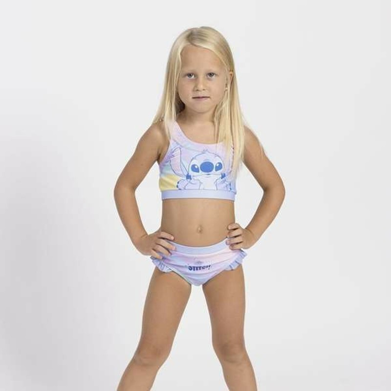 Bas de Bikini Pour Filles Stitch Multicouleur